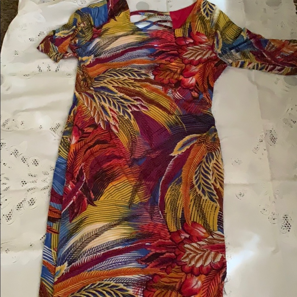 Fitted dress from dots ,bold and the beautiful!